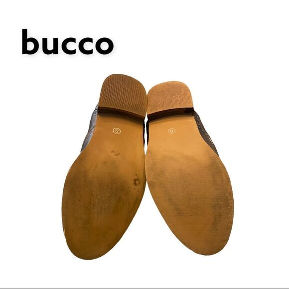 Bucco Women's "Oxel" Metallic Tie Oxford Loafers 8 - Picture 6 of 6